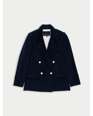 La Fetiche Camille Corduroy Blazer - Blue