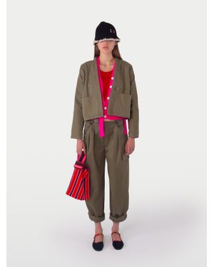 La Fetiche Ginger Kimono Jacket - Red
