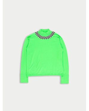 La Fetiche Benita Fine Knit Jumper - Green