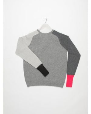 La Fetiche George Oversized Lambswool Jumper - Grey