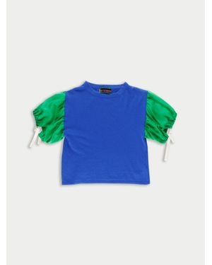 La Fetiche Matteo Relaxed Fit T-Shirt - Blue