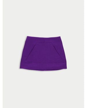 La Fetiche Avril Mini Skirt - Purple