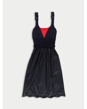 La Fetiche Christina Slip Dress - Blue