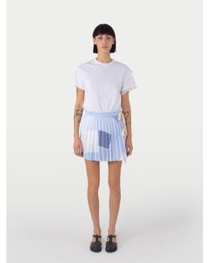 La Fetiche Cecile Mini Mini Kilt - White