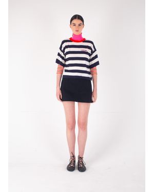 La Fetiche Elio Striped T-Shirt - Red