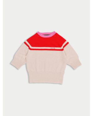 La Fetiche Ady 3/4 Sleeve Jumper - Red