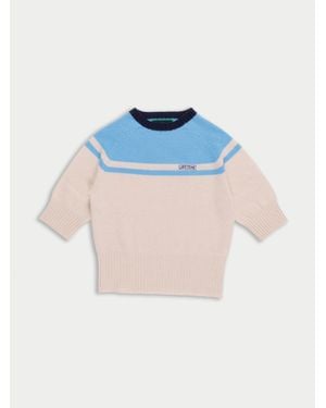 La Fetiche Ady 3/4 Sleeve Jumper - Blue