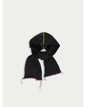 La Fetiche Kiki Hooded Scarf - Black