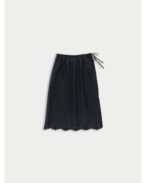 La Fetiche Piano Slip Skirt - Black