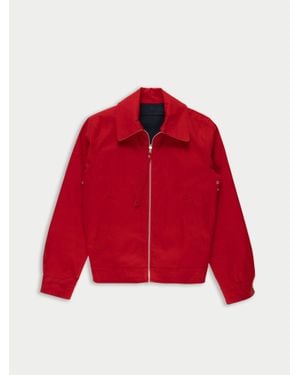 La Fetiche Jaime Reversible Bomber Jacket - Red
