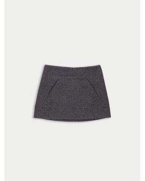La Fetiche Avril Mini Skirt - Blue