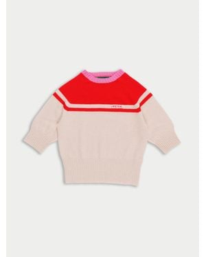 La Fetiche Ady 3/4 Sleeve Jumper - Red