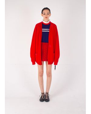La Fetiche Sylvia Cardigan - Red