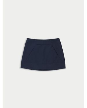La Fetiche Avril Mini Skirt - Blue