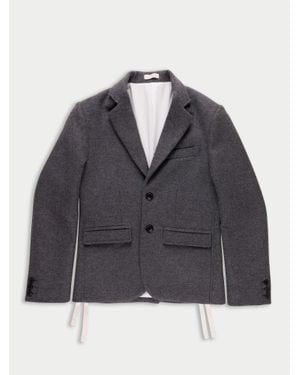 La Fetiche Annie X Oversized Tailored Jacket - Blue