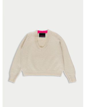 La Fetiche Ed Loose Fit Jumper - Natural