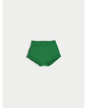 La Fetiche Edie Handknitted Trousers - Green