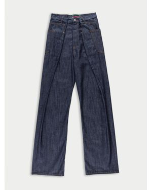 La Fetiche Meret Raw Denim Jean - Blue