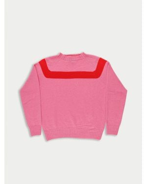 La Fetiche Ossie Traditional Seam Free Jumper - Pink