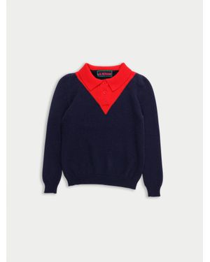 La Fetiche Lory Polo Jumper - Blue