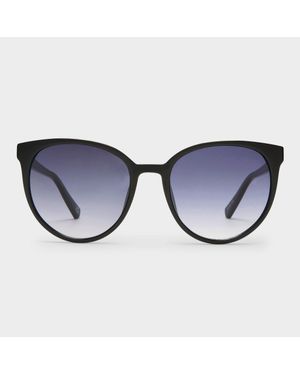 Le Specs Cat-Eye Framed Sunglasses - Purple