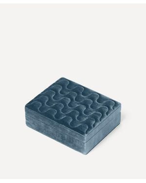 Missoma Velvet Jewelry Box - Blue