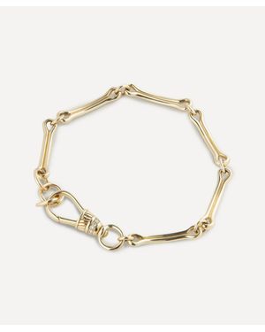 Lucy Delius Jewellery 14Ct Show Your Bones Bracelet - Natural