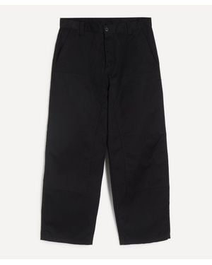 Carhartt Brady Double Knee Chino Trousers - Black