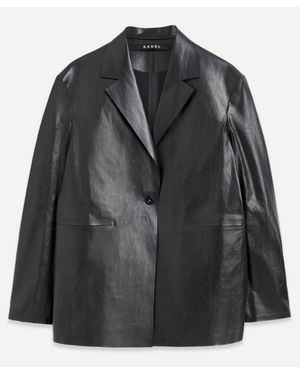 Kassl Coat Blazer Oil - Black
