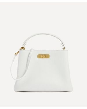 Liberty Iphis Burlington Mini Top Handle Bag - White