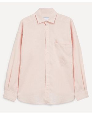 With Nothing Underneath The Weekend Chocolate Shirt - Pink