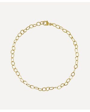 Ellis Mhairi Cameron 14Ct Li Small Forged Link Chain Bracelet - Metallic