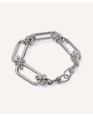 Annoushka Sterling Knuckle Extra Chain Bracelet - Metallic
