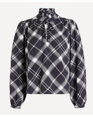 Barbour Baiton Tartan Blouse - Gray