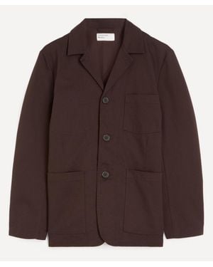 Universal Works Twill Dizzy Jacket - Brown