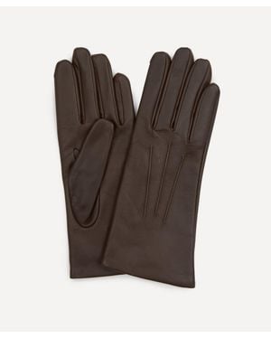 Dents Isabelle Leather Gloves - Brown
