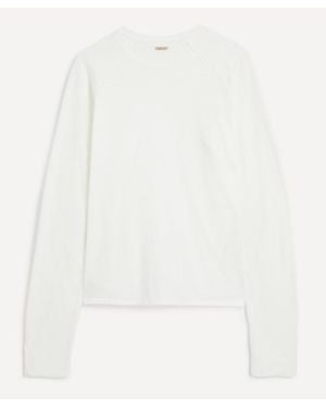 Kapital Gauze Jersey Chef Rainbowy Patch T-Shirt - White
