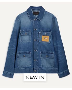 Simone Rocha Multi-Pocket Workwear Jacket - Blue