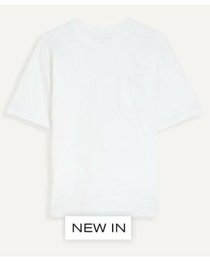 Aaron Levine Boxy Pocket T-Shirt - White