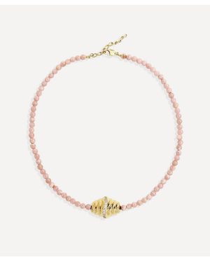By Alona 18Ct-Plated Miele Pendant Necklace - Natural
