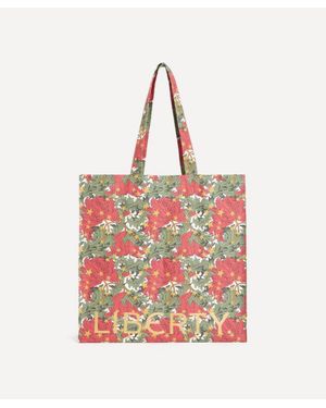 Liberty Floral Merry Reverie Tote Bag - Red