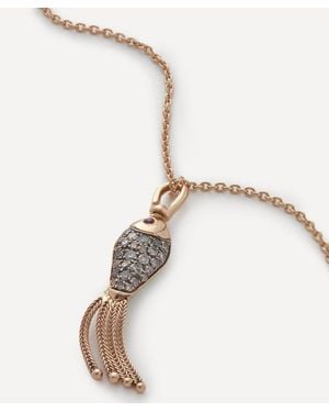 Selim Mouzannar 18Ct Fish For Love Pendant Necklace - Natural