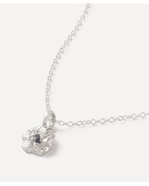 The Ouze Crushed Sapphire Necklace - White