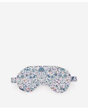 Liberty Imran Tana Lawn Cotton Eye Mask - White