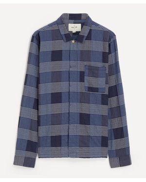 Folk Patch Shirt - Blue