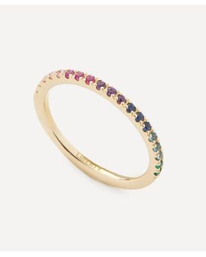 Liberty 9Ct Gemstone Ring - Blue