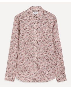 Liberty Classic Fit Tana Lawn Cotton Shirt - Pink