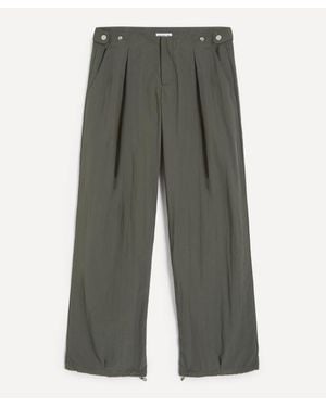 Peachy Den Lola Drawcord Pants - Gray