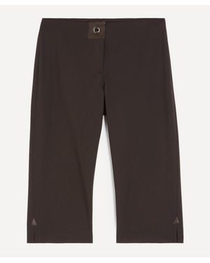 Paloma Wool Salin Fitted Capri Pants - Gray