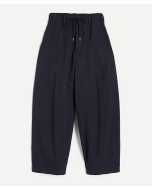 FRIZMWORKS Twill Balloon Pants - Blue